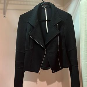 XS petite black blazer